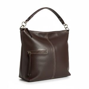 Vintage Roots Large Pebbled Leather Tote Bag